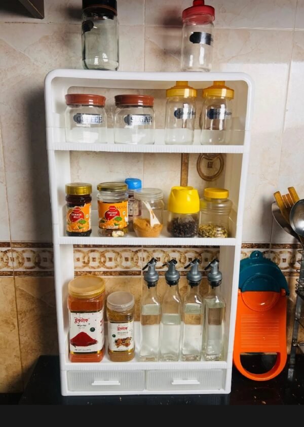 Big Size Multifunctional Kitchen Countertop Bottle Storage Rack Bathroom Toiletries Storage shelf Cosmetics Organizer - Image 6