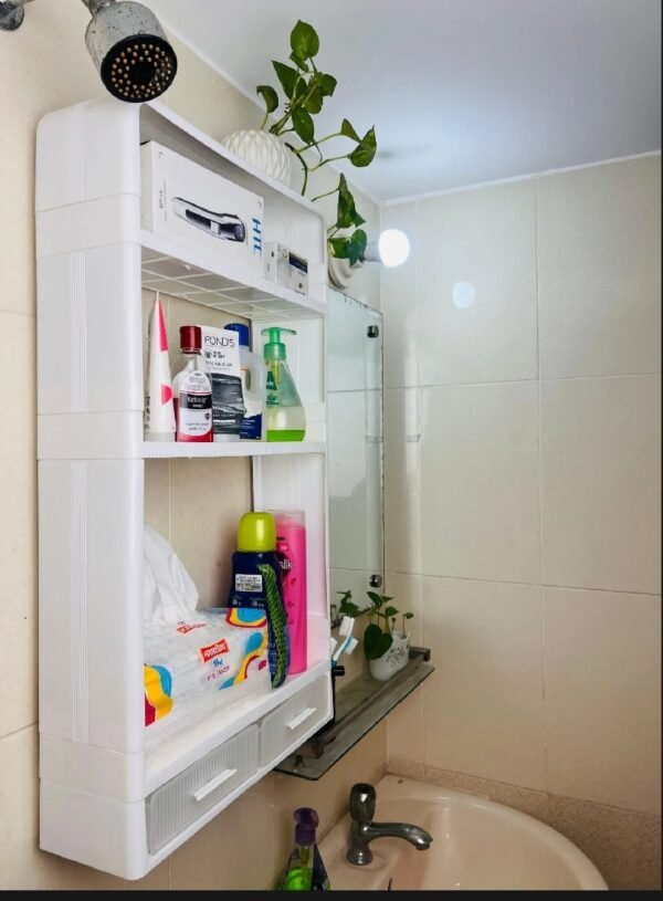 Big Size Multifunctional Kitchen Countertop Bottle Storage Rack Bathroom Toiletries Storage shelf Cosmetics Organizer - Image 5