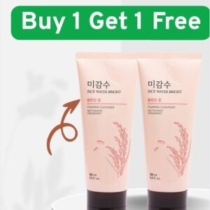 𝐑𝐢𝐜𝐞 𝐖𝐚𝐭𝐞𝐫 𝐁𝐫𝐢𝐠𝐡𝐭 𝐂𝐥𝐞𝐚𝐧𝐬𝐢𝐧𝐠 𝐅𝐨𝐚𝐦 𝐅𝐚𝐜𝐞 𝐖𝐚𝐬𝐡 Buy 1 Get 1 Free