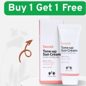 Christian Dean Secret Tone-Up SPF50+ PA+++ Sun Cream– 70ml Buy 1 Get 1 Free