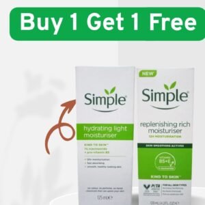 replenishing rich + light moisturiser Buy 1 Get 1 Free
