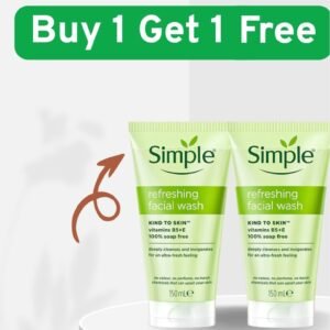 Simple Facewash Buy 1 Get 1 Free