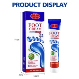 AICHUN BEAUTY Foot Cream Rapidly Stops Relieve Itching Repairs Deodorize Moisturize Rough Cracked Feet