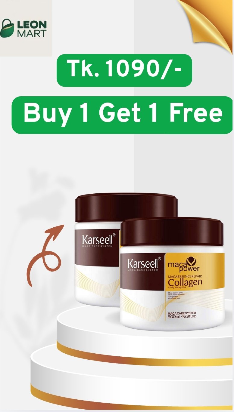 Karseell Collagen Hair Mask Buy 1 Get 1 Free!